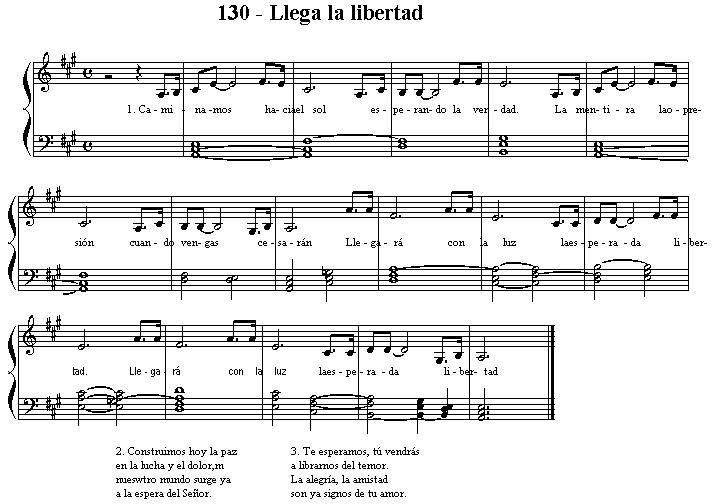 130 llega la libertad