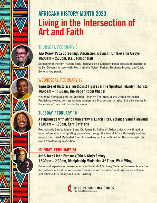 Africana history month2020 flyer