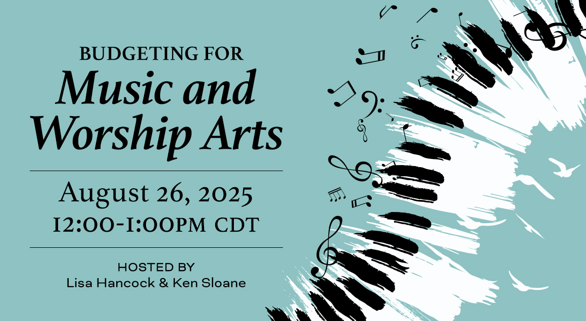 Budgeting Music Worship Arts Banner