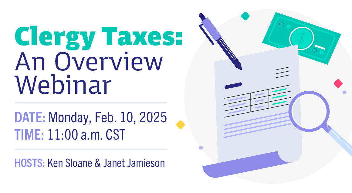 Clergy Taxes2025 Banner