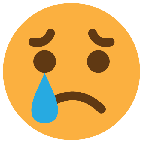 Crying emoji
