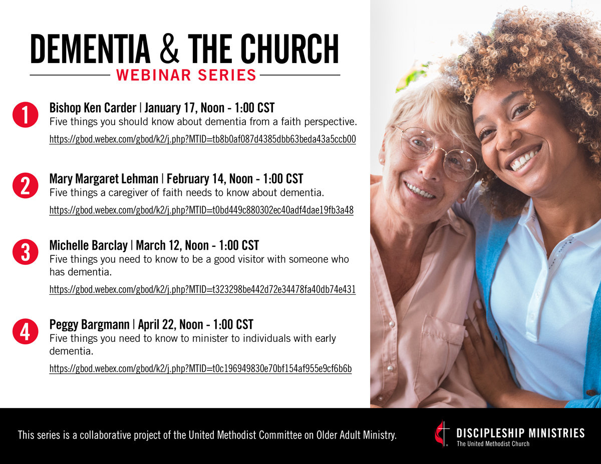 Dementia church webinar graphic