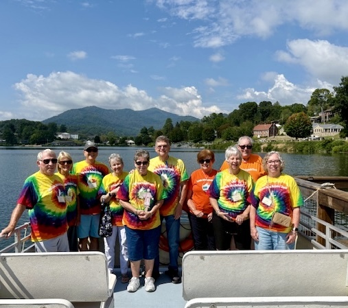 Festival 25 Group on boat 1