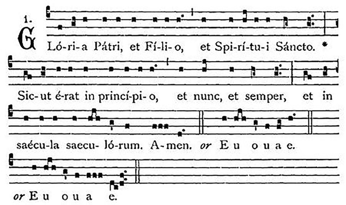 Gloria patri chant