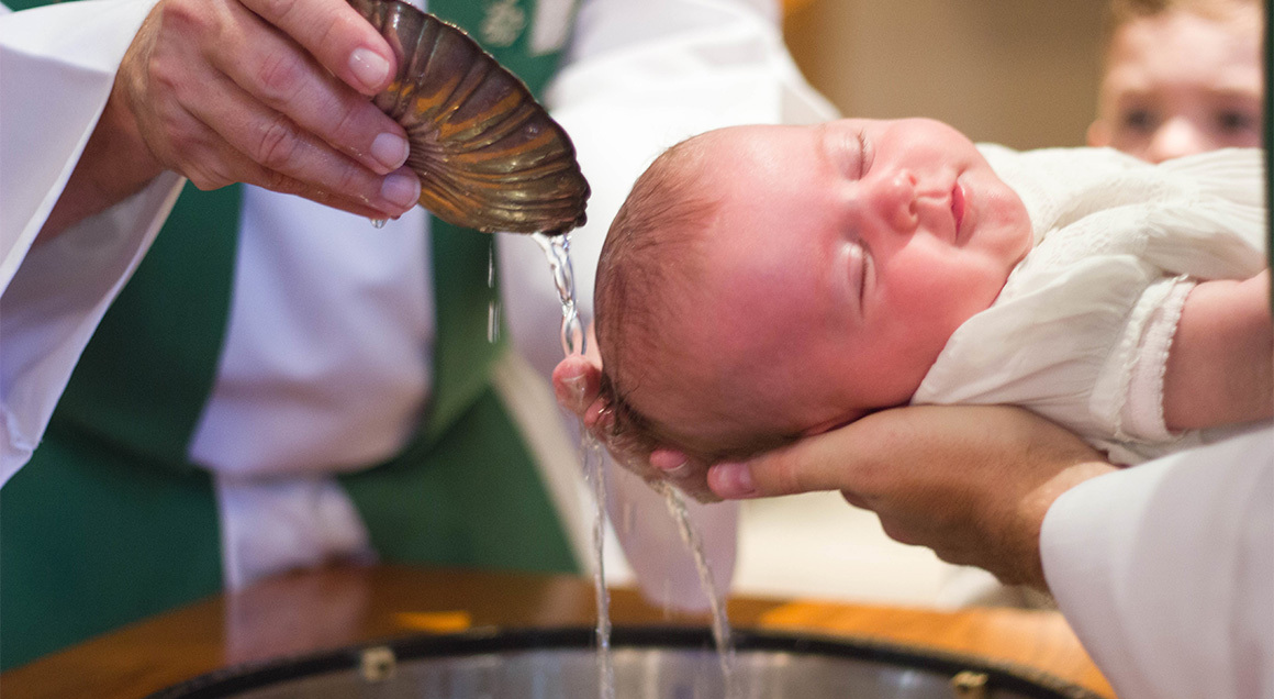 LS Baby Being Baptized