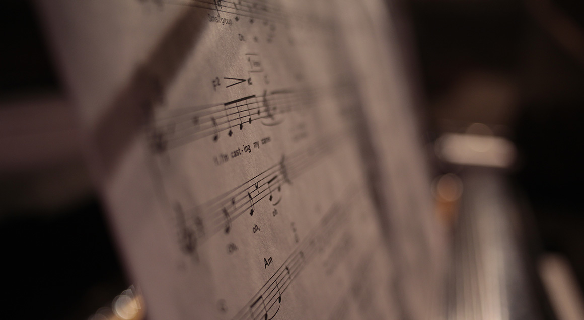 Sheet music 1160x636