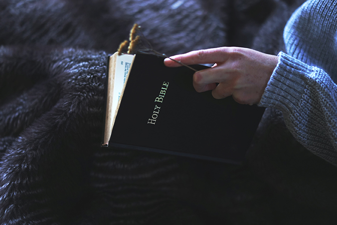 Stock bible cover