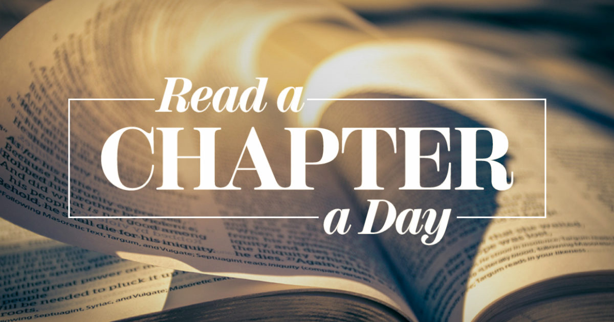 Discipleship Ministries | Read a Chapter a Day