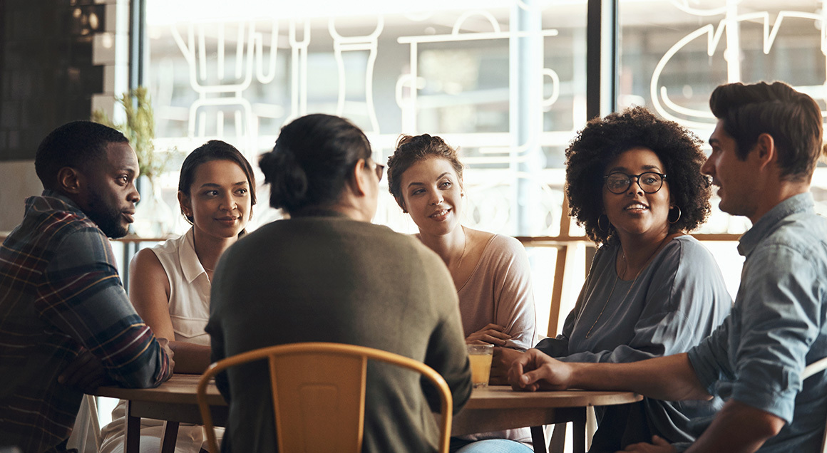 I S Group Discussion Around Table