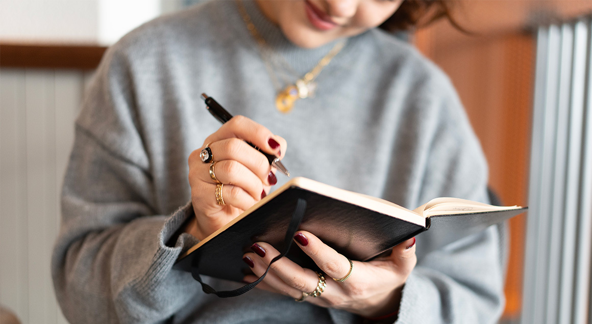 I S Woman Writing In Journal
